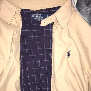 Polo zip up jacket